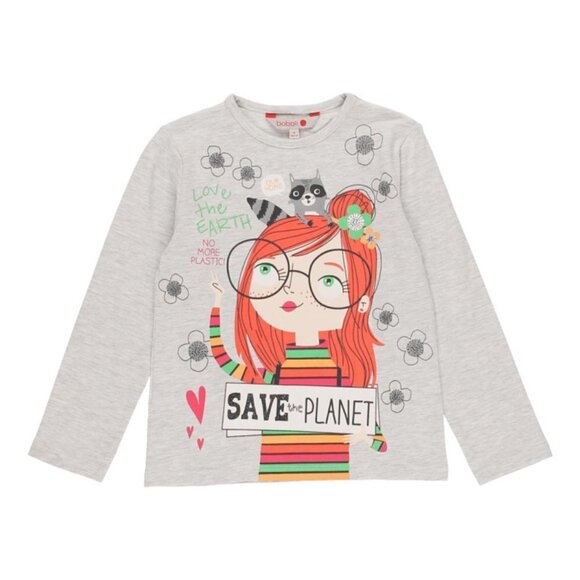 Boboli Save The Planet t-shirt and leggings set size 7 - Picture 3 of 3